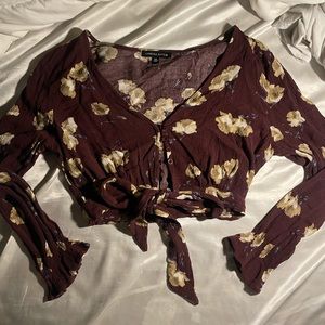 Kendall & Kylie Floral Blouse